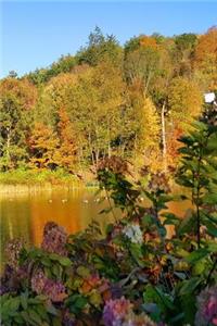 Fall Colors Autumn Lake Reflection 2019 Daily Planner 384 Pages