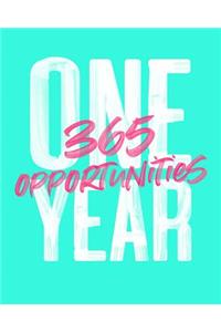 One Year 365 Opportunities