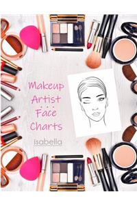 Mua Face Charts for Makeup Artist