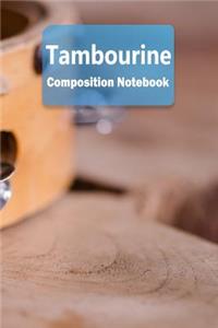 Tambourine Composition Notebook