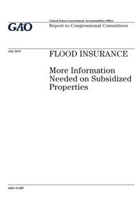 Flood insurance