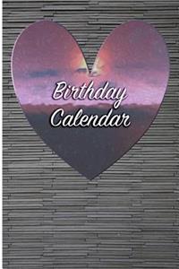Birthday Calendar