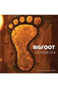 Bigfoot Calendar 2018