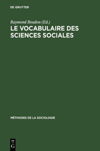 vocabulaire des sciences sociales