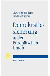 Demokratiesicherung in der Europäischen Union