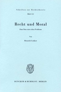 Recht Und Moral