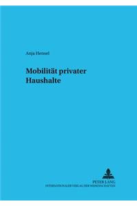 Mobilitaet Privater Haushalte