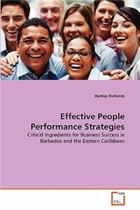 Effective People Performance Strategies