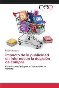Impacto de la publicidad en Internet en la decisión de compra