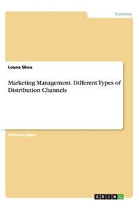 Marketing Management. Different Types of Distribution Channels