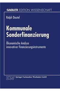 Kommunale Sonderfinanzierung