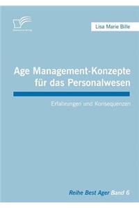 Age Management-Konzepte für das Personalwesen