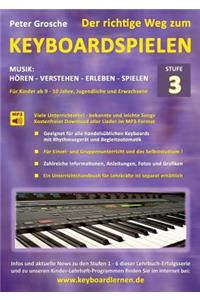 Der richtige Weg zum Keyboardspielen (Stufe 3)