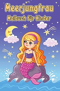 Meerjungfrau Malbuch für Kinder
