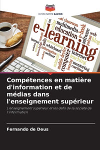Compétences en matière d'information et de médias dans l'enseignement supérieur