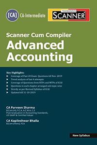 Taxmann's Scanner Cum Compiler Advanced Accounting (CA-Intermediate-New Syllabus)(December 2019 Edition)