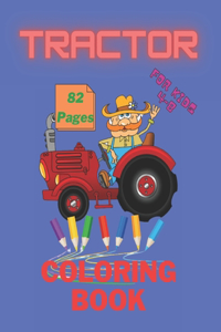 Tractor Coloring Book