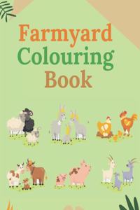Farmyard Colouring Book