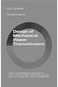 Design of Mechanical Power Transmission