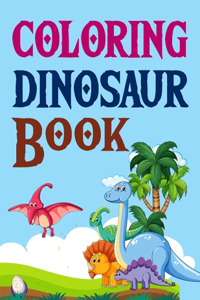 Coloring Dinosaur Book