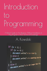 Introduction to Programming