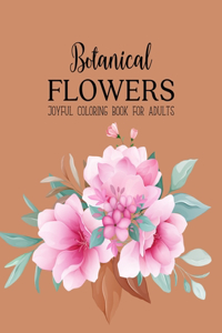 Botanical Flowers Coloring Book