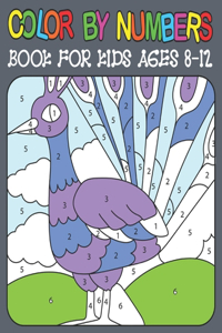 Color By Numbers book For Kids Ages 8-12
