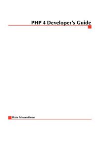 PHP 4 Developer's Guide