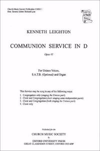 Communion Service in D Op. 45