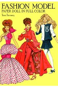 Fashion Model Paper Doll in Full Colour