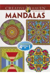 Creative Haven MANDALAS Coloring Book