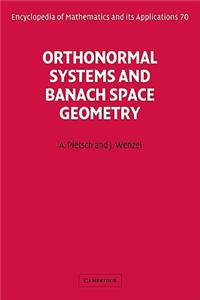 Orthonormal Systems and Banach Space Geometry