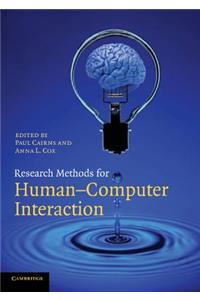 Research Methods for Human-Computer Interaction