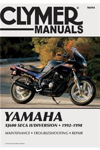 Yamaha XJ600 Seca II/Diversion Motorcycle (1992-1998) Service Repair Manual