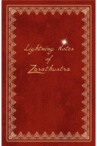 Lightning Notes of Zarathustra