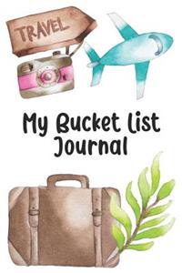 My Bucket List Journal