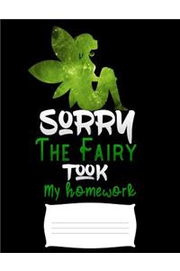 sorry the fairy took my homework