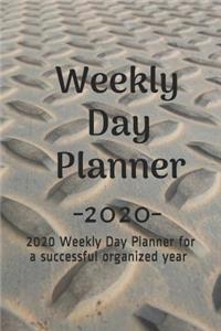 Weekly Day Planner 2020