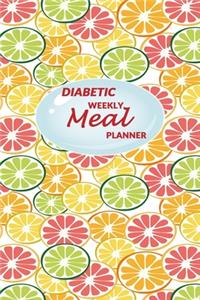 Diabetic Weekly Meal Planner