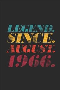 Legend Since August 1966