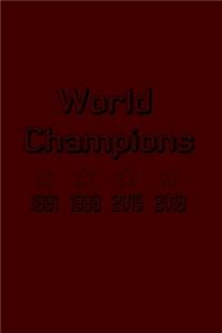 World Champions 1991 1999 2015 2919