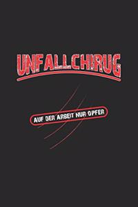 Unfallchirurg. Auf der Arbeit nur Opfer