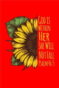 God Is Within Her She Will Not Fall