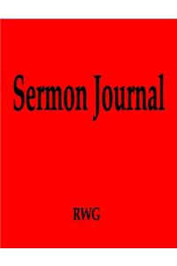 Sermon Journal
