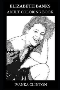 Elizabeth Banks Adult Coloring Book