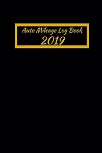 Auto Mileage Log Book 2019