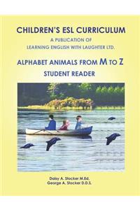 Alphabet Animals from M to Z