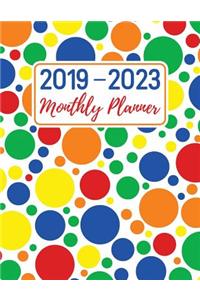 2019 - 2023 Monthly Planner