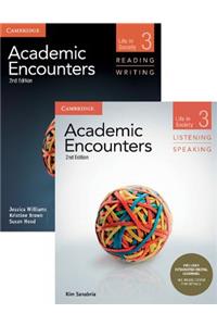 Academic Encounters Level 3 2-Book Set (R&w Student's Book with Wsi, L&s Student's Book with Integrated Digital Learning)
