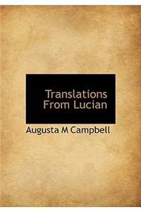 Translations from Lucian